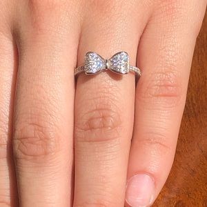 Bow Sterling Silver Ring